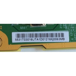 T-CON / SAMSUNG / 5531T03016 / 05A30-1A / PANEL T315XW02 V0 / MODELO LE32R72