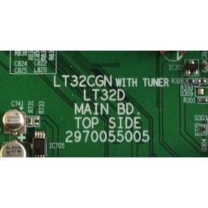 MAIN / WESTINGHOUSE / 5600600411 / LT32CGN / LT32D / 2970055005 / F/W:V5.00.69 / MICRO  V023 / MODELOS LT32CDN43EAB / LTV-32W4