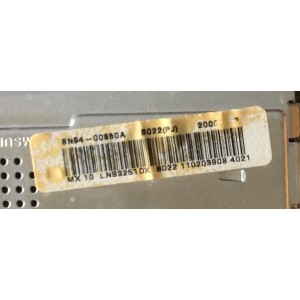 MAIN / SAMSUNG / BN94-00850A / BN97-00810A / BN41-00679B / PANEL T315XW02 / MODELOS LNS3251DX/XAA / LNS3252DX/XAA
