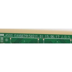 MAIN / LG / EBT64119205 / EAX66791502 / 62EBT000-0182 / PANEL LC490EUE(FH)(M3) / MODELO 49LX770H-UA.BUSYLJR
