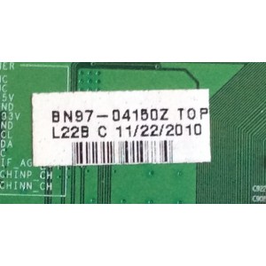 MAIN SAMSUNG / BN94-03370X / BN97-04150Z / BN41-01438C / PANEL T460FBE2-DB / MODELOS UN46C6500VFXZC CN02 / UN46C6500VFXZA / PARTES SUSTITUTAS BN94-03370A / BN94-03370B / BN94-03370C / MAS SUSTITUTAS EN DESCRIPCIÓN