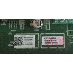 MAIN PHILIPS / A5DRGMMA-001 / A5DRGUH / A5DRGMMA / A5DRG-MMA / BA5DVGG0201 2 / PANEL U4DR3XH / MODELO 55PFL4901/F7