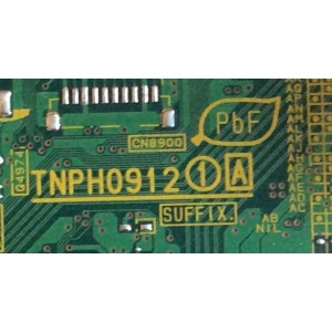 MAIN / PANASONIC / TXN/A1NZUUS / TNPH0912AE / TNPH0912 / PANEL MC153FU1431 / MODELO TC-P60ST30