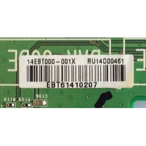 MAIN LG / EBT61410207 / EAX63969204(0) / PANEL LC550EUF-(SD)(F2) / MODELO 55LW5700-UE