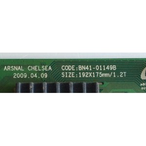 MAIN SAMSUNG / BN94-03143D / BN41-01149B / BN97-03814A / PARTES SUSTITUTAS BN94-02573A / BN94-02573B / BN94-02588A / PANEL T400HW02 V.5 / MODELOS LN40B640R3FUZA / LN40B640R3FXZA / MAS PARTES SUSTITUTAS EN DESCRIPCION 