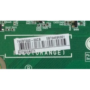 MAIN LG / EBT64696301 / EAX67305203 / PANEL LC490DUE-(FK)(M3) / MODELO 49LV570H