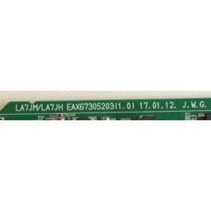MAIN LG / EBT64696301 / EAX67305203 / PANEL LC490DUE-(FK)(M3) / MODELO 49LV570H