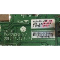 MAIN LG / EBR72115701 / EAX63036103(0) / 61143301 / PANEL LC470WUG (SC)(A1) / MODELO 47LD650H-UA AUSWLJR