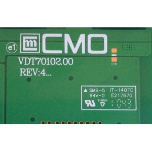 LED DRIVER SANSUI, RCA / 27-D044477 / VDT70102.00 / PANEL V420H2-LE3 REV.C3 / MODELOS SLED4280 / LED42A55R120Q