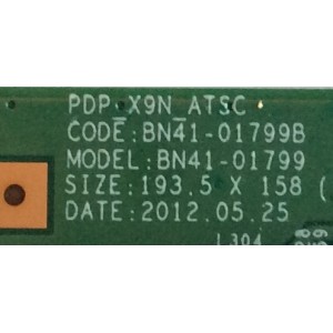 MAIN / SAMSUNG / BN96-24640A / BN41-01799B / PARTES SUSTITUTAS BN94-04343H / BN94-05499A / BN94-06039A / BN96-20969A / BN96-20970A / BN96-20972A / PANEL S51AX-YD01 / S51AX-YB01 / MODELOS PN51E440A2FXZA TT04 / PN51E440A2FXZA TD02