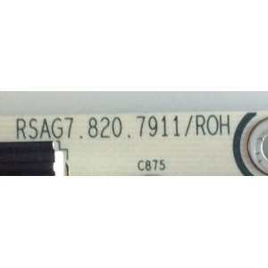 FUENTE DE PODER PARA TV HISENSE / NUMERO DE PARTE 235738 / RSAG7.820.7911/ROH / HLL-5465WC / PANEL´S HD650S1U71/S1/GM/ROH / MODELO 65R6E