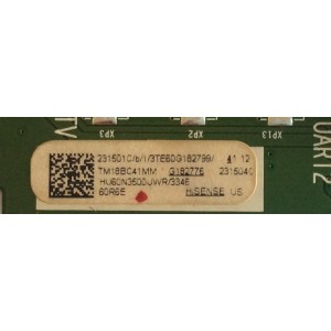 MAIN / HISENSE 231501C / 231504C / RSAG7.820.8333/ROH / HU60N3500UWR / 231501 / 231504 / 3TE60G182 / PANEL HD600N3U22-L2\S0\GM\ROH 233225 / MODELO 60R6E / 60R6E R60G183877H