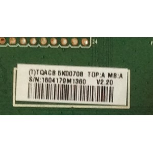 MAIN VIZIO / CBPFTQACB5K007 / 715G3715-M02-000-004K / TQACB5K00706 / TQACB5K00707 / TQACB5K00708 / TQACB5K00711 / PANEL LC370WUD-SCB1 / MODELO E371VA