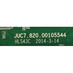 MAIN CHANGHONG / 999A4XL / JUC7.820.00105544 / HLS43C / PANEL C420U13-E1-L / MODELO UD42YC5500UA