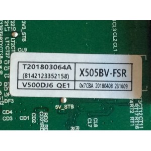 MAIN FUENTE (COMBO) SCEPTRE / T201803064A / TP.MS3553.PB753 / X505BV-FSR / 8142123352158 / PANEL CN50CN7350 / V500DJ6 QE1 / MMODELO H50