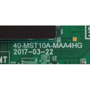 MAIN HITACHI / M8-T10NA01-MA200AA / 40-MST10A-MAA4HG / IDF129758A / V8-ST10K01-LF1V001 / PANEL LVU490CSDX  E2 / MODELOS 49R80 / 49R81