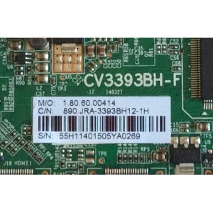 MAIN PROSCAN / PLDED5068A-B / CV3393BH-F / DQD08001027825 / 55H11401 / T500HVN08.2 / PANEL CX500DLEDM / MODELO PLDED5068A-B A1506