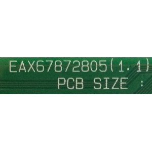 MAIN LG / EBT65276002 / EAX67872805(1.1) / EBT000-00EF / PANEL LC550EQG(FL)(M1) / MODELO 55UK7700PUD BUSWLJR