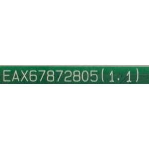 MAIN LG  / EBU64812603 / EAX67872805(1.1) / 9E1L00RS-0003 / PANEL NC490DGG-AAGP1 / MODELO 49UK6200PUA BUSWLJM