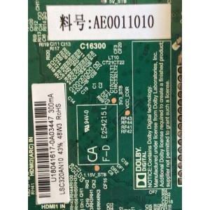 MAIN PROSCAN / AE0011010 / TP.MS3553.P818 / U18041617 / PANEL LSC320AN10 / MODELO PLDED3273A-G