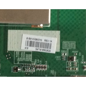 MAIN TOSHIBA  / 691V0G00310 / 631V0G00310 /  UC17 VTV-L55731 / UC17 VTV-L55731  REV:1A / PANEL K430WDRD /  MODELO 43LF711U20