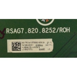 MAIN SHARP / 240178C / RSAG7.820.8252/ROH / 240177C / HU58A6130UWR/3414 / PANEL HD580S1U02-L1\S0\GM\CKD\ROH / MODELOS LC-58Q7370U / 58R7E1