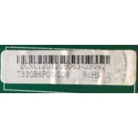 MAIN PROSCAN / 2CNT20I206063 / CV318H-X / T320B6P01-C06 / PANEL T320B6-P01-C06 VER.C2 / MODELO PLCDV3213A