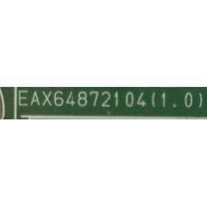 MAIN LG / EBT62368521 / EAX64872104(1.0) / EBR76643206 / PANEL LC500DUE-(SF)(U1) / MODELO 50LA6200-UA BUSYLJR