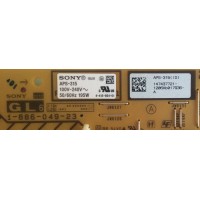 FUENTE DE PODER SONY / 1-474-377-21 / 1-886-049-23 / APS-315(ID) / PANEL LTY460HQ05 / MODELOS KDL-46HX750 / KDL-46HX751 / KDL-40HX755