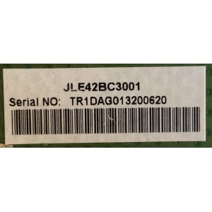 MAIN JVC / 3642-1322-0150 / 0171-2272-4162 / 642-1322-0395 / PANEL LC420EUH (RD)(A1) / MODELO JLE42BC3001 TR1DAG