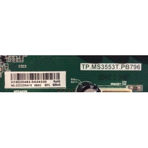 MAIN FUENTE (COMBO) INSIGNIA / 3200453219 / TP.MS3553T.PB796 / H18020493 / 320021043002005 / PANEL BOEI320WX1-01 / MODELO 