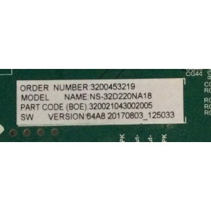 MAIN FUENTE (COMBO) INSIGNIA / 3200453219 / TP.MS3553T.PB796 / H18020493 / 320021043002005 / PANEL BOEI320WX1-01 / MODELO 