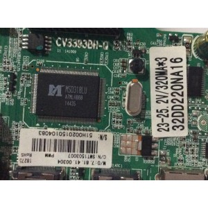 MAIN INSIGNIA / 32DD220NA16 / CV3393BH-Q / SMT1503007 / PANEL SM315TCA12 / MODELO NS-32DD220NA16