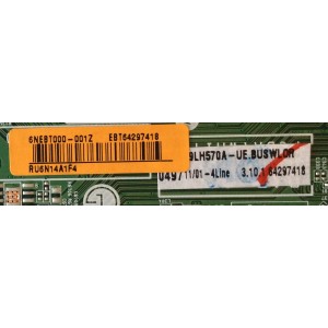 MAIN LG / EBT64297418 / EAX66851605(1.0) / PANEL  NC490DUE SADP3 / MODELO 49LH570A-UE BUSWLJR / SUSTITUTAS EBR82570318 / EBT64297402 / EBU63765717 / EBT64297426 / EBT64297421 / EBT64297425 / EBU63642102