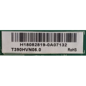 MAIN INSIGNIA / 317GAAMB914CVT / TD.T950.61 / T390HVN05.0 / H18082819 / PANEL TPT390J1-QVN05.U REV:S000E / MODELO NS-39DF510NA19
