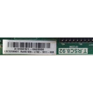 MAIN COBY / LEDTV3916 / T.RSC8.92 / LSC320AN01 / A12092321 / PANEL V390HJ1 -P02 REV:C1 / DISPLAY V390HJ1-P02 REV.C1 / MODELO LEDTV3916