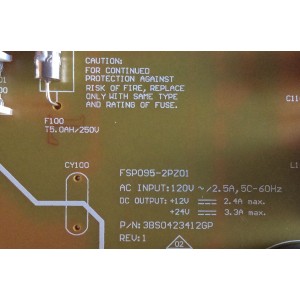 FUENTE DE PODER VIZIO / 056.04108.G011 / FSP095-2PZ01 / 05604108G011 / MODELO D55F-E2 LWZ2VPDT