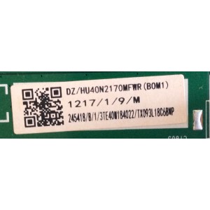 MAIN FUENTE (COMBO) HISENSE  / 245418 / RSAG7.820.8317/ROH / HU40N2170MFWR (BOM1) / 3TE40W184022 / PANEL JHD400N2F31-TXL2QL\S0\FM\ROH / MODELO 40H4050E