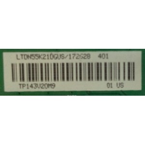 MAIN INSIGNIA / 172628 / RSAG7.820.5710/ROH / LTDN50K21DGUS / 172627 / PANEL HD550DF-B57\S4\BBY / MODELO NS-55D550NA15