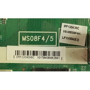 MAIN HITACHI / IFF120436C / 40-MS08F6-MAA2HG / V8-MS08F4H-LF1V004 / MODELO LE48M4S9