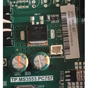 MAIN FUENTE (COMBO) HAIER / A18063063 / TP.MS3553.PC757 / T201805060A / V500DJ6-QE1 / 8142127352120 / PANEL CN500XB0313 / MODELO 50H2500