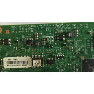 MAIN SAMSUNG / BN96-30139A / BN41-01778B / BN97-07412A / PANEL'S CY-DH050BGNV1H / V500HJ3-PE1 / CY-DH050BGNV / MODELO UN50EH5000FXZA IJ06