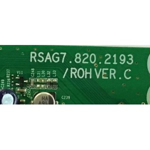 MAIN DYNEX / 126600 / RSAG7.820.2193/ROH / 126601 / PANEL HC315CH-E01(C1) / MODELO DX-32L152A11