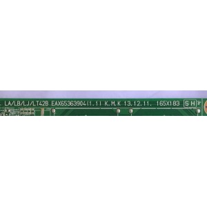 MAIN LG / EBT63458505 / EAX65363904(1.1) / EBR79747501 / PANEL NC500DUN-VXBP2 / MODELO 50LB6300-US BUSJLJR