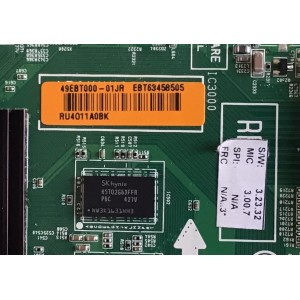 MAIN LG / EBT63458505 / EAX65363904(1.1) / EBR79747501 / PANEL NC500DUN-VXBP2 / MODELO 50LB6300-US BUSJLJR