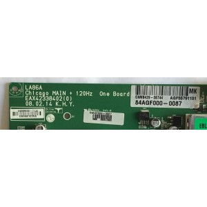 MAIN LG / GF55791101 / EAX42338402(0) / PANEL LC470WUD-(SA)(A1) / MODELO 47LG70-UA AUSQLJM
