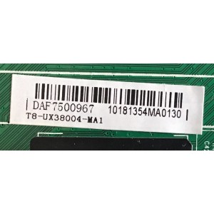 MAIN INSIGNIA / T8-UX38004-MA1 / 40-UX38NA-MAG2HG / V8-UX38001-LF1V202(C2) / PANEL LVF480SSDX E6 V1 / MODELO NS-48DR420NA16