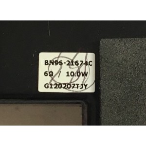 BOCINAS PARA TV SAMSUNG / BN96-21674C / G120207TJY / PANEL LTJ550HW08-V / MODELO UN55ES6500FXZA 