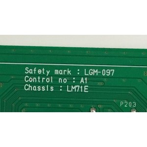 MAIN LG MONITOR / 29UM60-P / EAX67451201(1.1) / LGM-097 / 751M00AG-0001 / PANEL LM290WW2(SS)(C1) / MODELO 29UM60-P