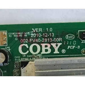 MAIN COBY / 002-FV40-2813-00R / 002-FV40-2813 / PANEL LTA400HA07 / MODELO TFTV4028